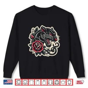 Panther American Traditional Tattoo Artist Professional Shirt 2 Sweatshirt Panther American Traditional Tattoo Artist Professional Shirt