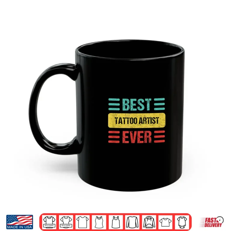 Mug Tattoo Artist Professional Minimalist Identity Graphic Shirt
