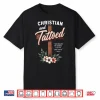 Vintage Tattoo Fan Faith Based Scriptural Graphic Shirt