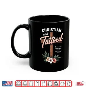 Mug Vintage Tattoo Fan Faith Based Scriptural Graphic Shirt
