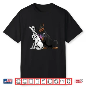 Dalmatian Doberman Dog Professional Animal Tattoo Artist Shirt