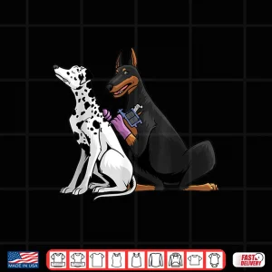 Design Dalmatian Doberman Dog Professional Animal Tattoo Artist Shirt