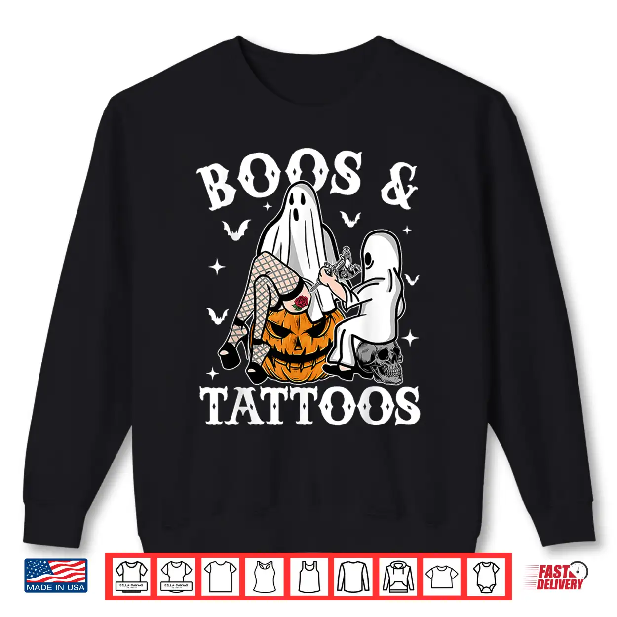 Ghosts Pumpkin Tattoo Artist Halloween Boos And Tattoos Shirt Ghosts Pumpkin Tattoo Artist Halloween Boos And Tattoos Shirt