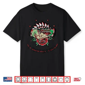 Handshake Snake Trust No One American Traditional Tattoo Shirt