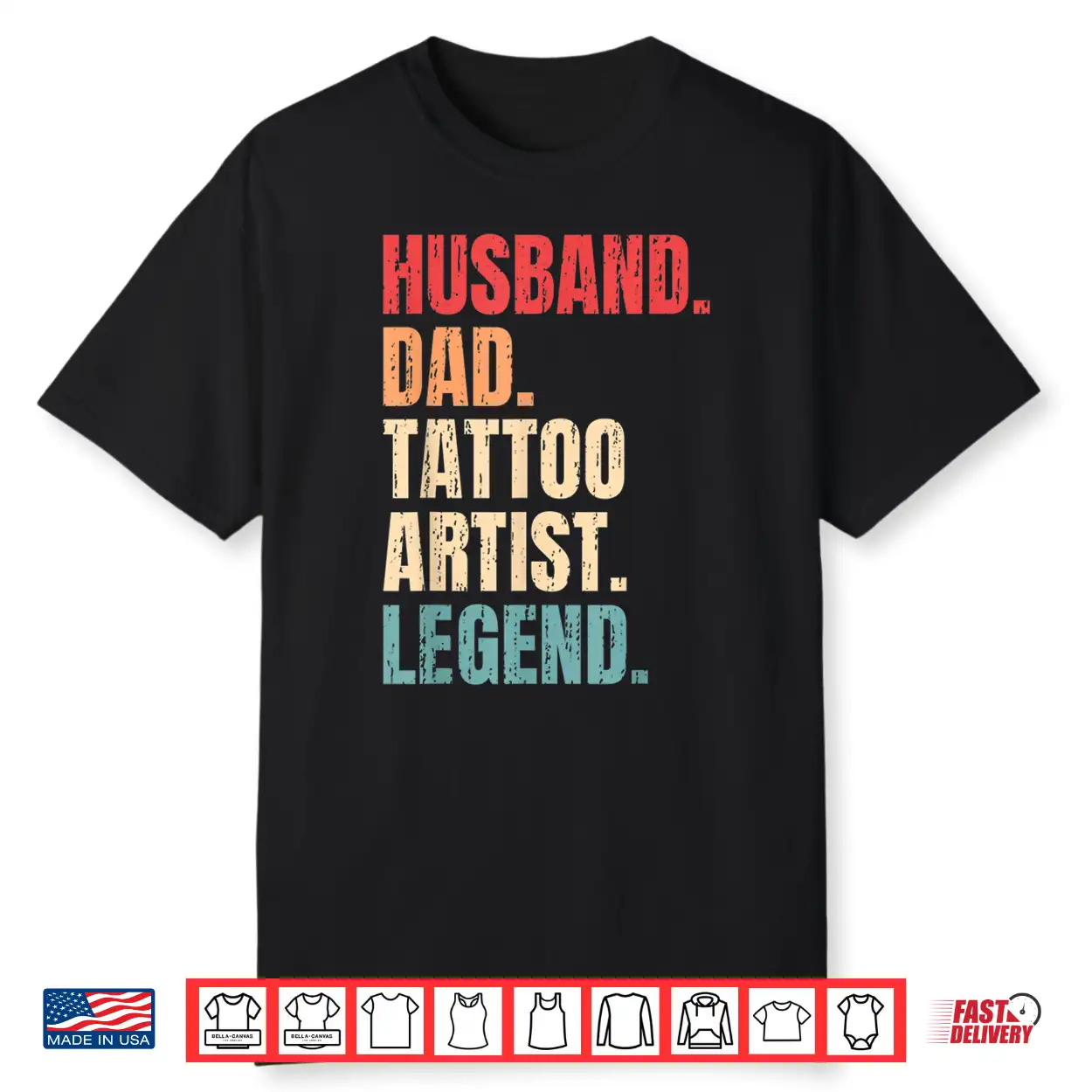 Husband Dad Tattoo Artist Legend Ink Professional Shirt Husband Dad Tattoo Artist Legend Ink Professional Shirt