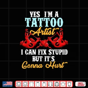 Design Lover Of Ink And Tattoo Artist Professional Graphic Shirt