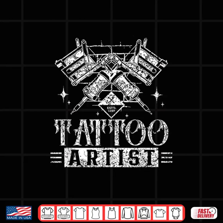 Design Tattoo Artist Art Ink Professional Minimalist Shirt