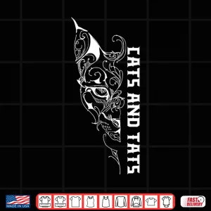 Tattoo Artist Cats And Tats Feline Aesthetic Shirt 4 Design Tattoo Artist Cats And Tats Feline Aesthetic Shirt