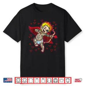 Tattooed Cupid Tattoo Artist Valentines Day Holiday Shirt