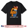 Cats And Tats Tattoo Cat Feline Aesthetic Graphic Shirt
