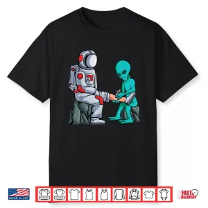 Alien Tattooist Astronaut Ufo Lover Professional Ink Shirt