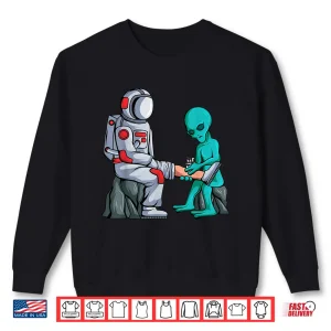 Sweatshirt Alien Tattooist Astronaut Ufo Lover Professional Ink Shirt
