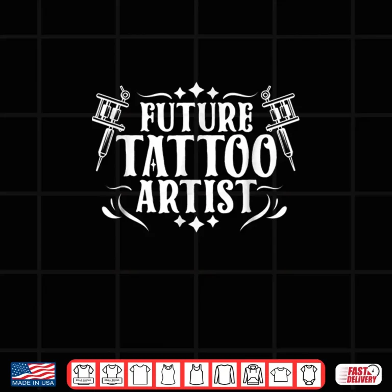 Design Future Tattoo Artist Career Aspiration Ink Graphic Shirt