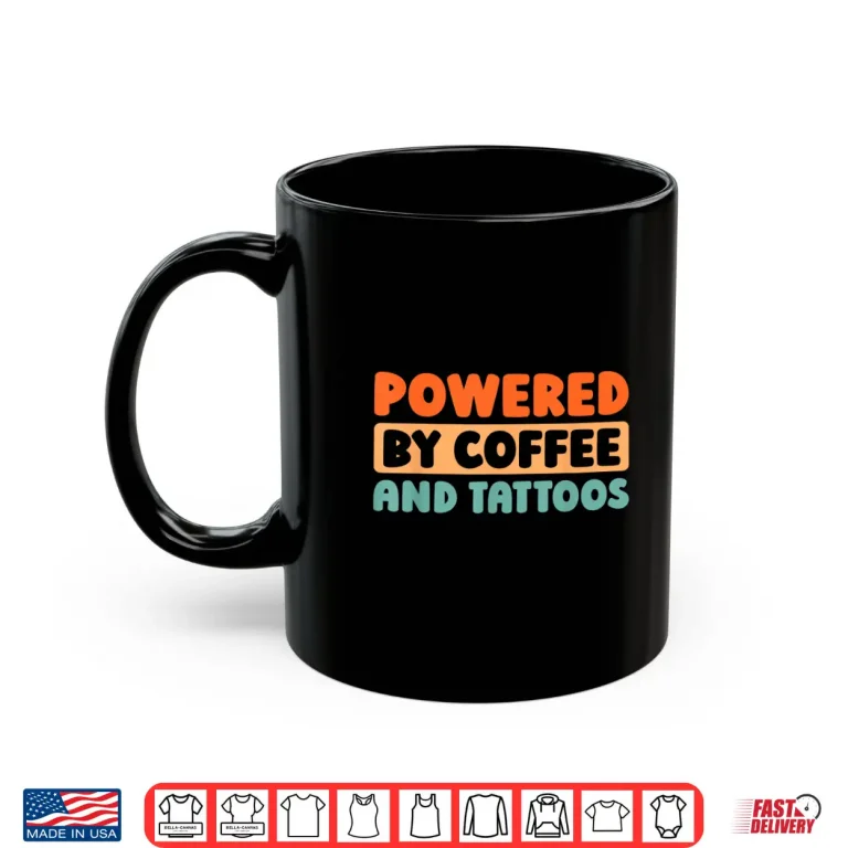 Mug Retro Tattooist Artist Vintage Ink Coffee Graphic Shirt