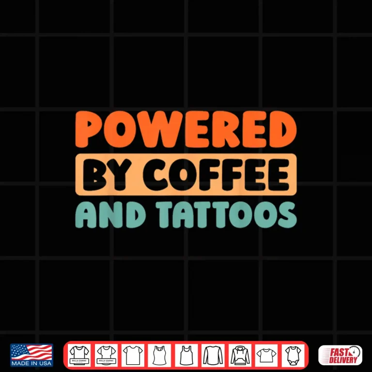 Design Retro Tattooist Artist Vintage Ink Coffee Graphic Shirt