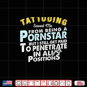 Design Proud Tattoo Artist Professional Achievement Graphic Shirt