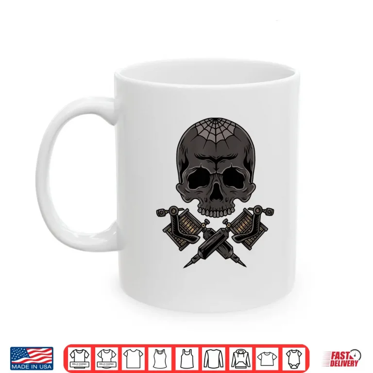 Mug Tattoo Artist Skull Professional Gothic Aesthetic Shirt