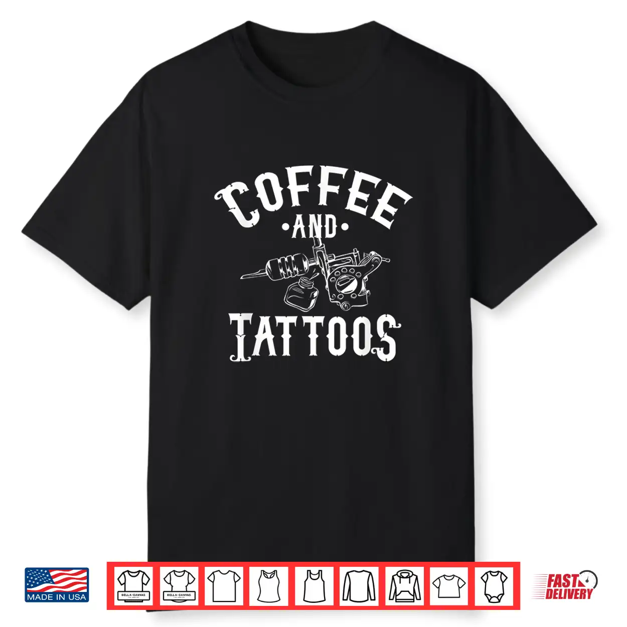Coffee And Tattoos Tattoo Artist Lifestyle Aesthetic Shirt Coffee And Tattoos Tattoo Artist Lifestyle Aesthetic Shirt