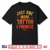 Funny Tattoo Lover Artistic Minimalist Professional Design Shirt