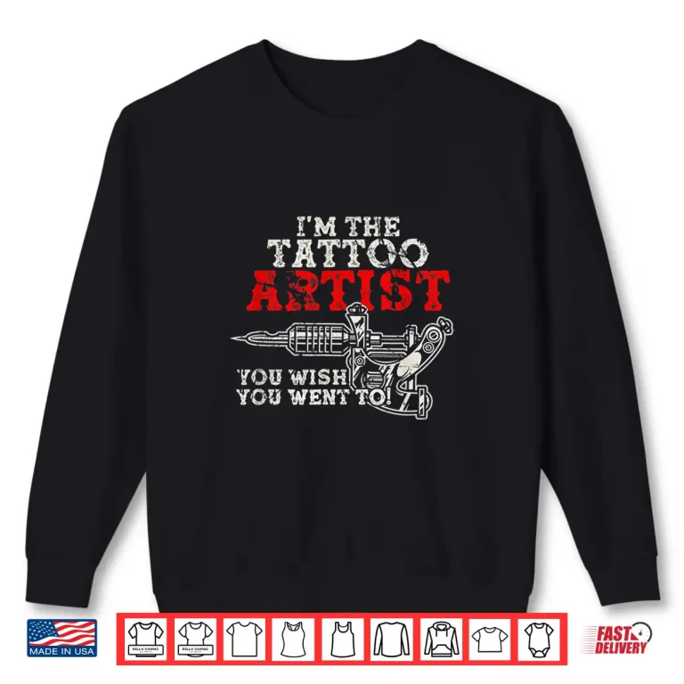 Sweatshirt Best Tattooist Professional Achievement Graphic Design Shirt