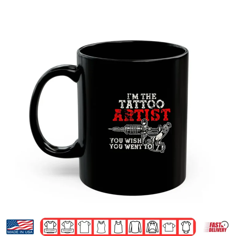 Mug Best Tattooist Professional Achievement Graphic Design Shirt