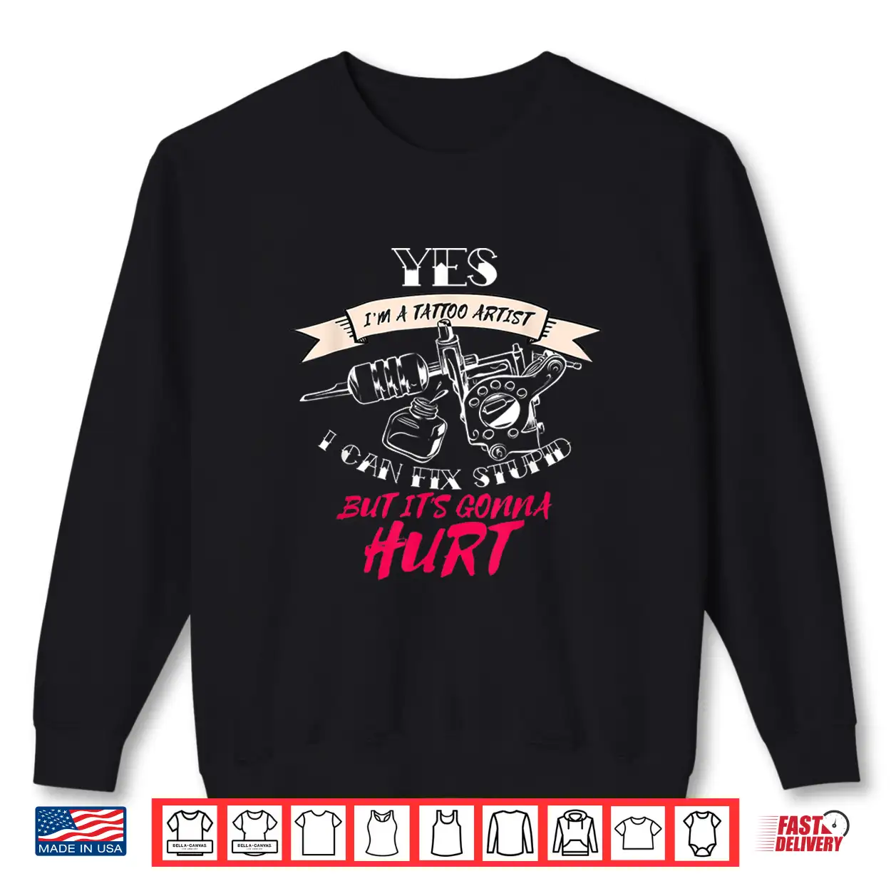 I Can Fix Stupid Professional Tattoo Artist Humor Shirt I Can Fix Stupid Professional Tattoo Artist Humor Shirt