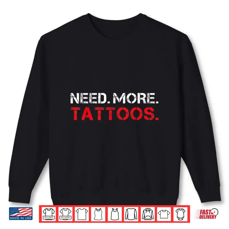 Sweatshirt Professional Tattoo Art Minimalist Aesthetic Graphic Shirt