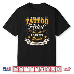 Tattoo Lover Assistant Inking Machine Professional Shirt