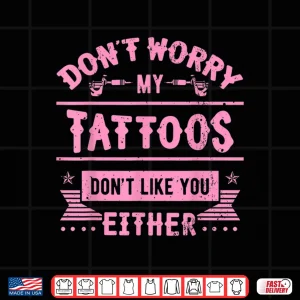 Design Tattoo Artist Machine Professional Pigment Art Graphic Shirt