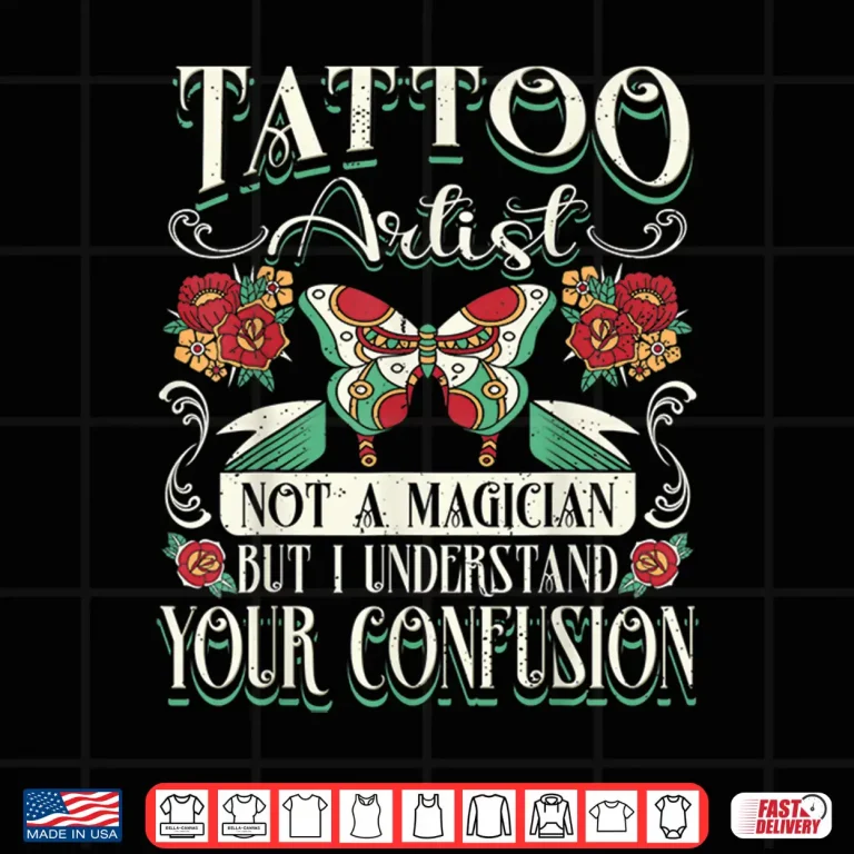 Design Tattoo Artist Tattooist Tattoos Professional Identity Shirt