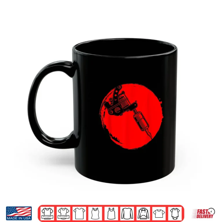 Mug Tattoo Machine Professional Inked Art Graphic Design Shirt