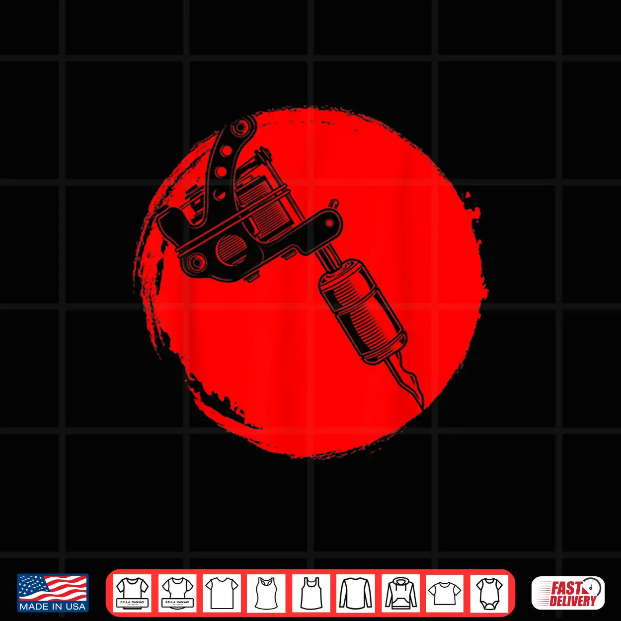 Tattoo Machine Professional Inked Art Graphic Design Shirt Tattoo Machine Professional Inked Art Graphic Design Shirt