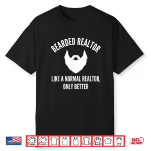 Bearded Realtor Definition Professional Property Agent Shirt