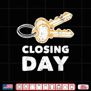 Design Closing Day Celebration Real Estate Success Shirt