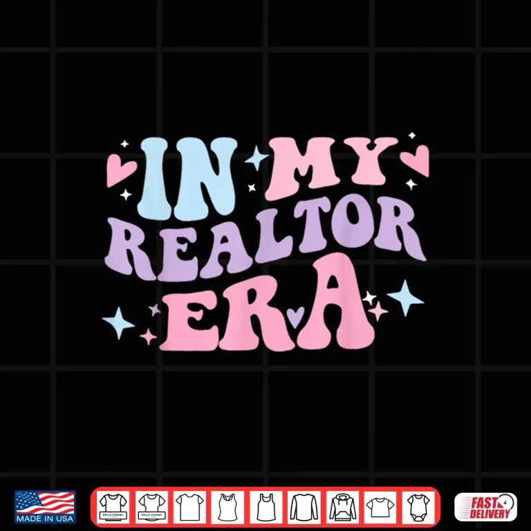 Design In My Realtor Era House Broker Groovy Shirt