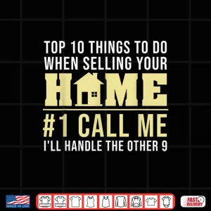 Design Real Estate Agent Home Realtor Broker Artistic Shirt