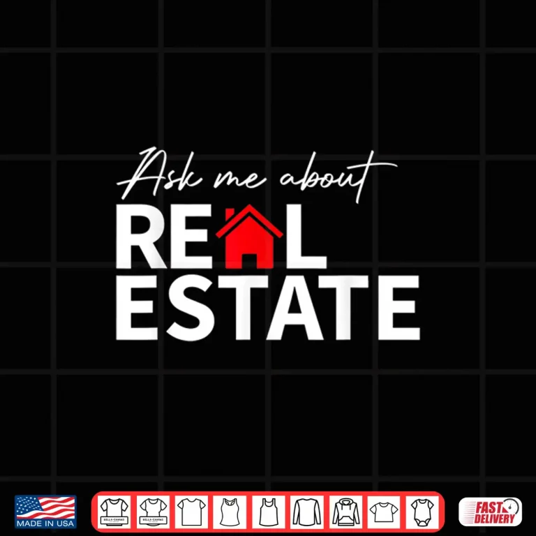 Design Real Estate Agent Professional Consultation Graphic Shirt