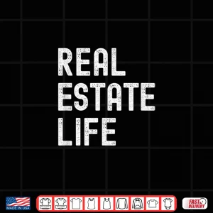 Design Real Estate Life Realtor Agent Professional Shirt