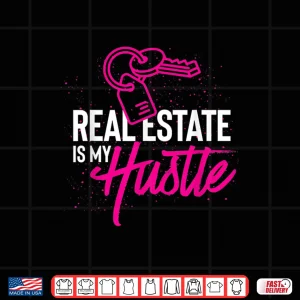 Design Real Estate Hustle Investor Professional Graphic Shirt