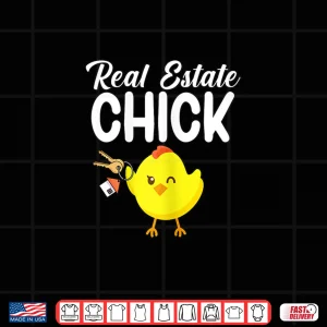 Design Real Estate Chick Professional Realtor Aesthetic Shirt