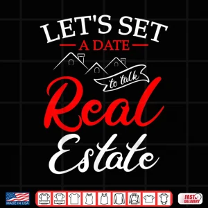 Design Real Estate Agent Coffee Lover Professional Broker Shirt