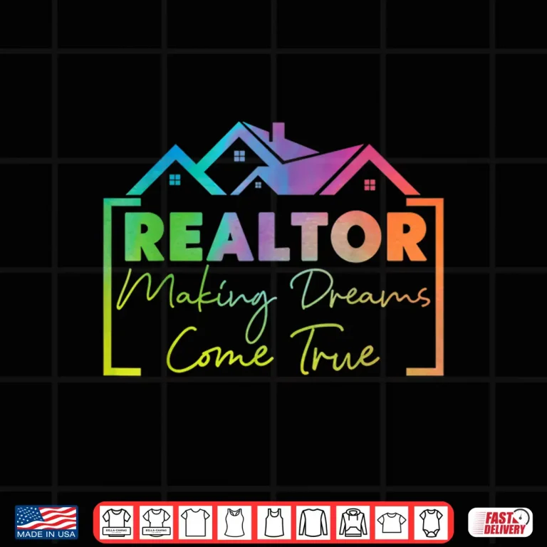 Design Realtor Making Dreams Come True Watercolor Artistic Shirt