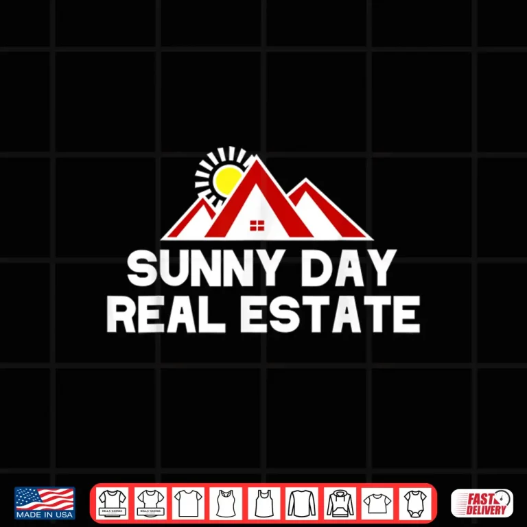 Design Sunny Day Real Estate Agent Professional Graphic Shirt
