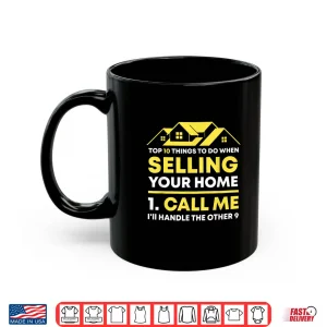 Mug Call Me Real Estate Agent Professional Investor Broker Shirt