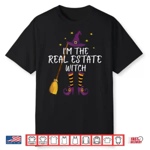 Real Estate Witch Funny Halloween Professional Costume Shirt