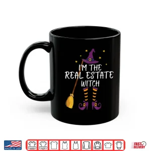Mug Real Estate Witch Funny Halloween Professional Costume Shirt
