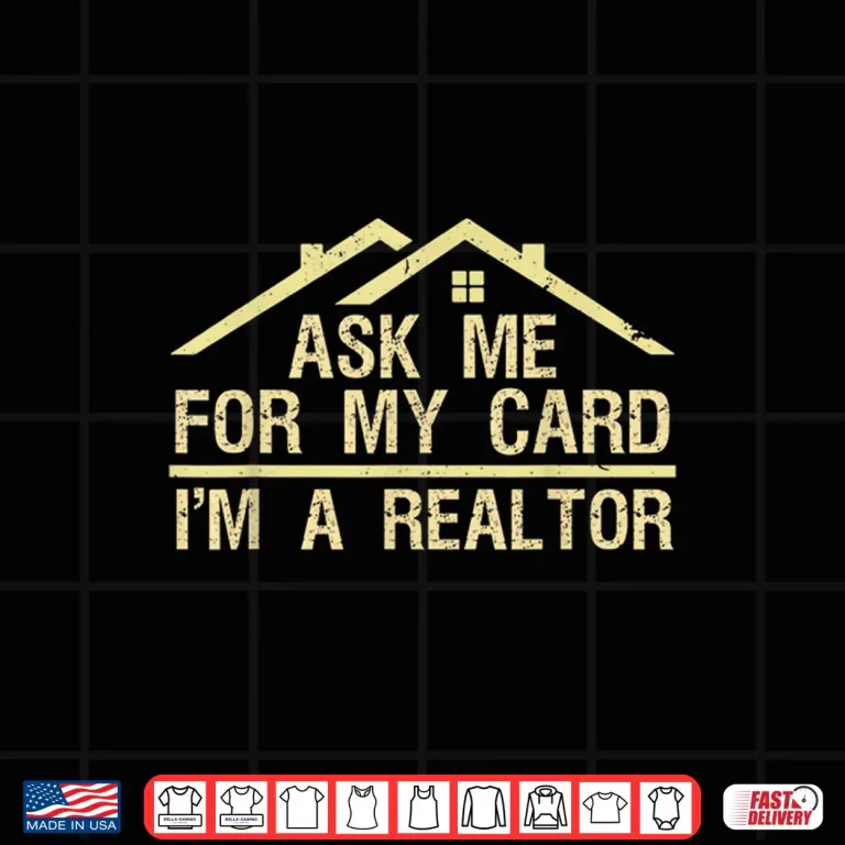 Design Realtor Art Professional Business Card Graphic Shirt