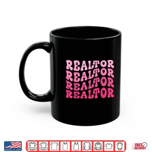 Mug Retro Realtor Real Estate Agent Broker Aesthetic Shirt