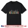 Ask Me About Real Estate Professional Agent Minimalist Shirt