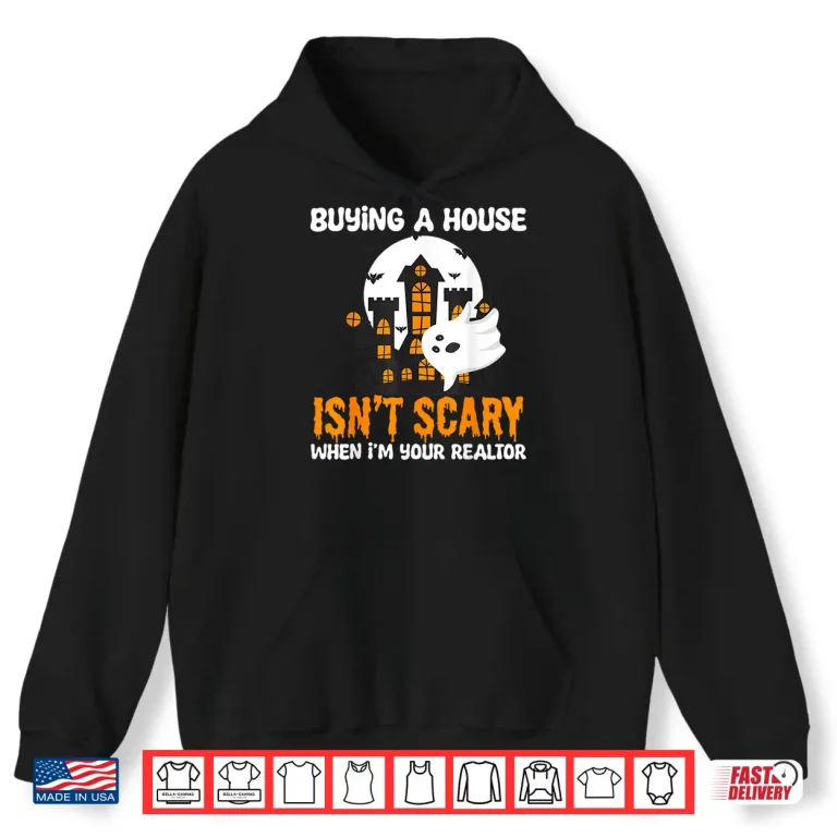 Halloween Real Estate Spooky Ghost Professional Costume Shirt 1 Hoodie Halloween Real Estate Spooky Ghost Professional Costume Shirt